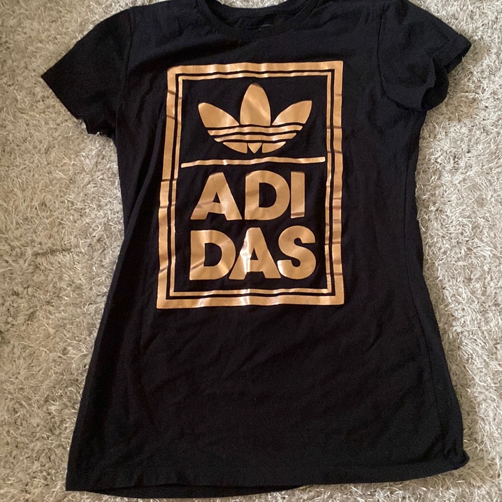 Rose Gold Adidas Shirt